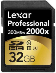 Card memorie Lexar MicroSD 32GB, 2000x foto