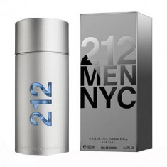 Carolina Herrera 212 Men Eau de Toilette 100ml foto