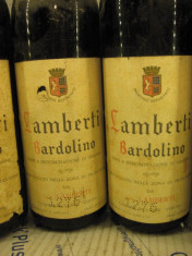 6 sticle vin vechi, de collection( LOT: Nr. 6 ) recoltare 1966 foto