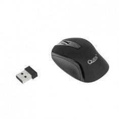 Mouse Quer G16 KOM0643, optic, wireless, negru foto