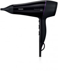 Uscator de par Philips DryCare Pro, 2200 W, negru/ mov foto