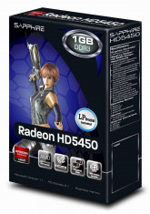 Placa video Sapphire Radeon HD5450, 1 GB GDDR3, 64-bit foto