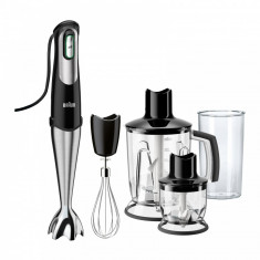 Mixer Braun MQ 745 Aperitif, Negru/Inox foto