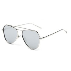 Ochelari Soare Fashion Dama Aviator Design , Rama Metal, Protectie UV- Model 5 foto