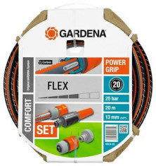 Gardena furtun gradina Flex Comfort 1/2 &amp;quot;-13 mm, 20 m, cu conectori foto