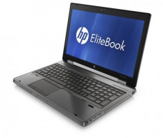 Laptop HP EliteBook 8560w, Intel Core i7 Gen 2 2630QM 2.0 GHz, 16 GB DDR3, 500 GB HDD SATA, CADDY HDD, AMD FirePro M5950, WI-FI, Bluetooth, Webcam, foto