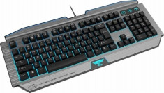 Tastatura Newmen GM100, USB, gaming, iluminata foto