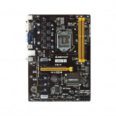 Placa de baza Biostar Biostar H81A BTC, LGA1150, DDR3-1600, 6 port PCIE-Pentru mining foto