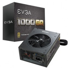 Sursa EVGA GQ Series, 1000W, 80+ Gold, ventilator 135 mm, PFC Activ foto