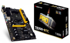 Placa de baza Biostar TB350-BTC, B350, AM4, DDR4-3200(OC), USB 3.1 Gen1 foto