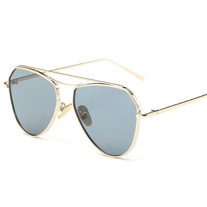 Ochelari Soare Fashion Dama Aviator Design , Rama Metal, Protectie UV- Model 1