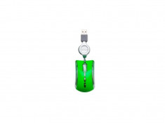 Mouse ESPERANZA EM109G, 800 dpi, USB, Verde foto