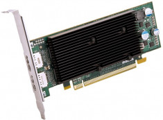 Placa video Matrox M9128, 1GB GDDR2, 2xDisplayPort, PCI-Express x16 low profile foto