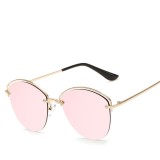 Ochelari Soare Dama Retro Style Cu Protectie UV 400 / Rama Metal - Model 4, Femei, Protectie UV 100%