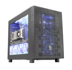 Carcasa Thermaltake Core X2, cube tower, neagra, fara sursa foto