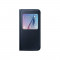 Husa Flip Cover Samsung EF-CG920PBEGWW S-View Cover Black pentru Samsung G920 Galaxy S6