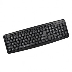 Tastatura Serioux SRXK-9400PS, PS/2, neagra foto