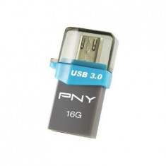PNY Memorie USB DUO-LINK OTG OU3 16GB USB3.0 foto