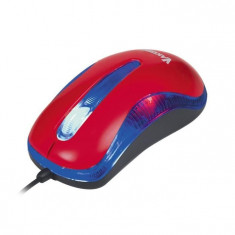 Mouse VKO ,TM-420UR, optic, USB, 1200 dpi, rosu foto