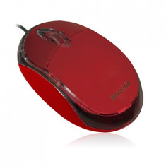 Mouse VKO , Msonic MX264R optic, USB, 1200 dpi, rosu foto