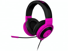 Casti Razer Kraken Pro Neon Gaming, violet foto