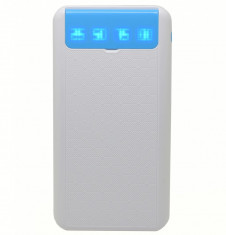 Baterie externa iUni PB12, 10000mAh, Dual USB, Powerbank, Blue foto