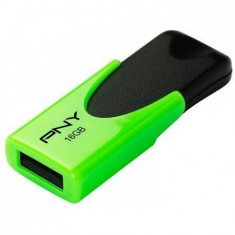 PNY Memorie USB PNY N1 ATTACH USB2.0 16GB Verde foto