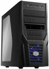 Carcasa Cooler Master PC Cooler Master Elite 431 Plus negru side window (fara sursa PSU) RC-431P-KWN2, negru foto