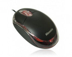 Mouse VKO , Msonic MX264K, optic, USB, 1200 dpi, negru foto