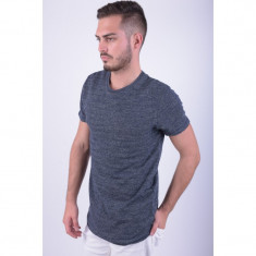 Tricou Bumbac Jack&amp;amp;Jones Premium Shimul Tee Slim Fit Bleumarin foto