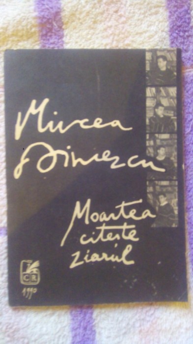 Moartea citeste ziarul-Mircea Dinescu