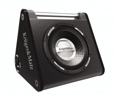 Boxe auto Kruger Matz subwoofer auto 12 inch KMI300X cu amplificator, 120W RMS foto