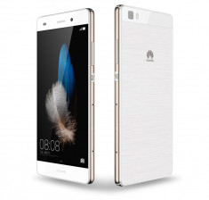 Huawei P8 Lite, 5 inch, 16 GB, 4G, Android 5.0, dual sim, alb foto