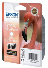 Epson Pachet 2 tonere Epson T0870, Gloss Optimizer foto