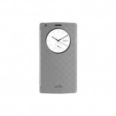 Husa Flip Cover LG CFR-100.AGEUSV QuickWindow argintie pentru LG G4 foto