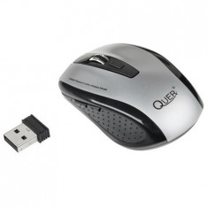 Mouse Quer KOM0571, optic, wireless, argintiu foto