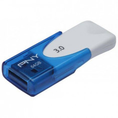 PNY Memorie USB ATTACHE 4 USB3.0 64GB Albastru foto