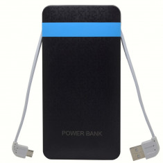 Baterie externa iUni PB16, 10000mAh, Dual USB, Powerbank, Black foto
