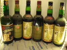 6 sticle vin di sardegna lot ( 22) recoltare 1964/67/68/69/71/71 foto