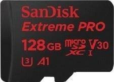Card memorie SanDisk SANDISK EXTREME PRO microSDXC SDSQXCG-128G-GN6MA, 128GB, 100/90 MB/s, A1, C10 ,V30, UHS-I U3 foto