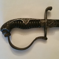 SABIE MILITARA ROMANEASCA - CAROL 1 - ARTILERIE - 1886 foto