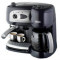 Espressor DeLonghi combi (filtru+espresso) BCO 260.CD.1, 1750W, 1.2 l, 15 bari, negru