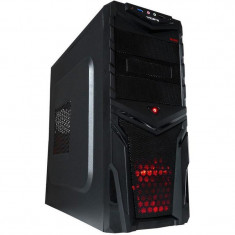 Carcasa TACENS fara sursa Mars Gaming MC2 V2 , Middle Tower, neagra, 1 x USB 2.0; 1 x USB 3.0 foto