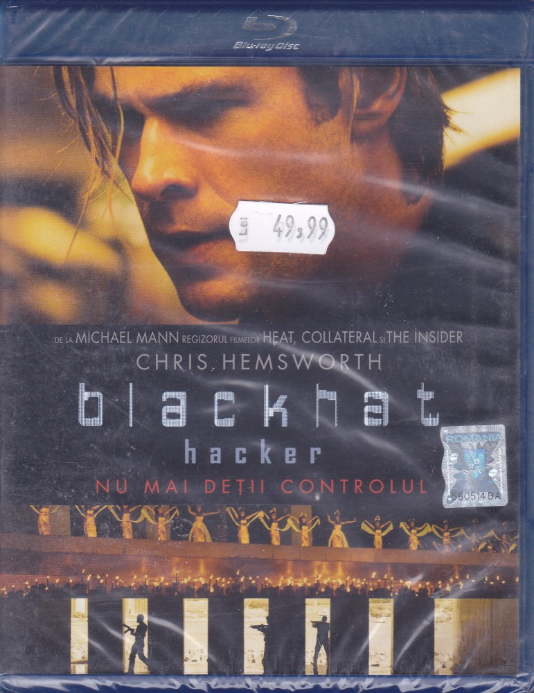 Film Blu Ray: Blackhat Hacker ( sigilat, subtitrare in lb. romana ) |  Okazii.ro