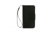 Husa HTC One M9 Book Tip Portofel Piele Ecologica Neagra + Folie Protectie Bonus