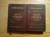 Gesell Fels ITALIEN - in Sechzig Tagen - 2 Vol. - Mayers Reisebucher, Wien, 1912