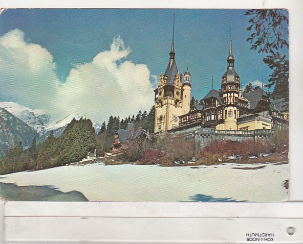 bnk cp Sinaia - Muzeul Peles - circulata