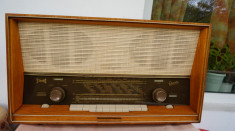 Radio vintage cu lampi Graetz Fantasia 1120 Stereo foto