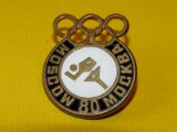 Insigna - Atletism Olimpiada MOSCOVA 1980