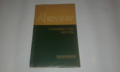 ROUSSEAU - CONTRACTUL SOCIAL foto